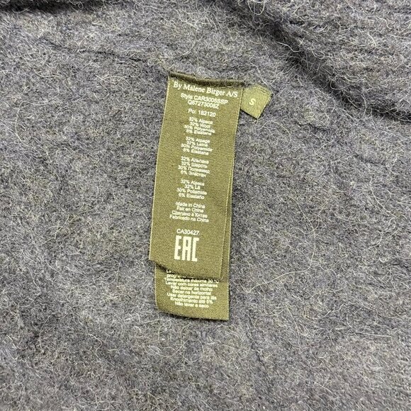 By Malene Birger Alpaca Wool Knit Cardigan Small Oversized - Picture 7 of 7